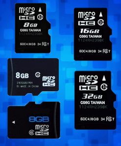 Alternative view of High-speed memory card