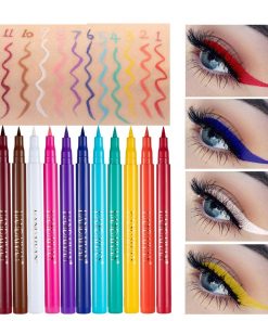 DIY Color Painting Is Not Easy To Smudge Matte Eyeliner