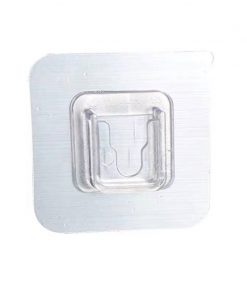 Strong Adhesive Snap Button, No Trace, No Punching, Hangable Double-sided Patch, Transparent Hook Buckle