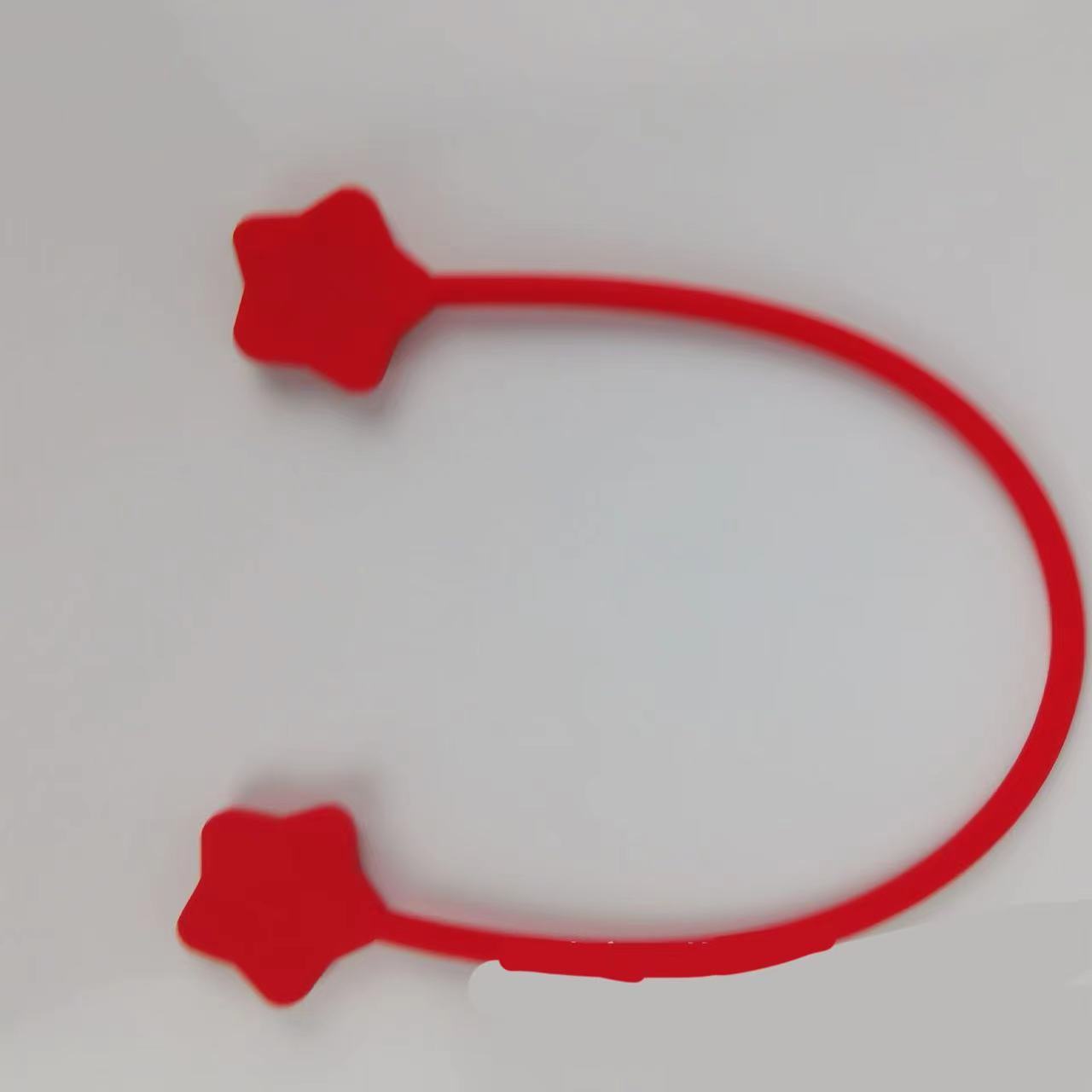 Star Magnet Winder Silicone Material Mobile Phone Wire Organizer Magnet Wire Clip - Image 3