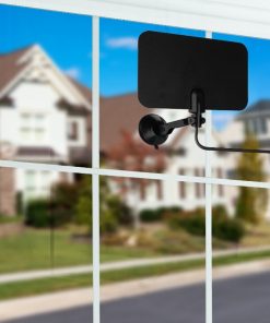 Alternative view of TV antenna