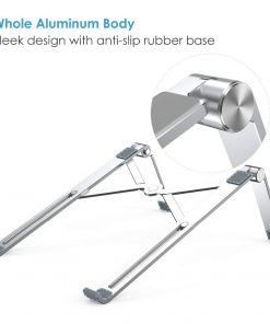 Aluminum notebook stand