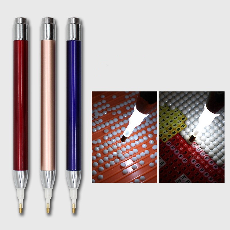 Point Drill Tool Luminous Pen Cross Stitch Drill Light Pen - Image 2