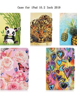 Compatible with Apple, Suitable for ipad10.2 new Painted Leather Case