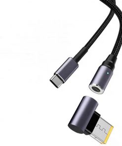 Alternative view of Type-C Square Port PD Quick Magnetizing Suction Transfer Cable