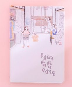 Alternative view of Color page button notebook