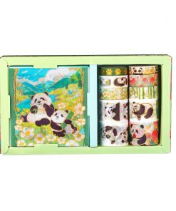 Alternative view of And Paper Adhesive Tape Gold Foil Stickers Combination Cultural Creative Panda