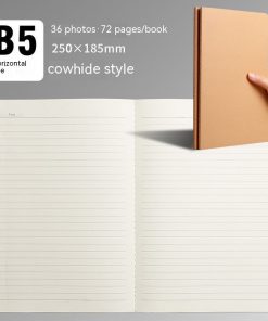 Alternative view of B5 Notebook Student Exercise Book Kraft Paper Stitching Notepad