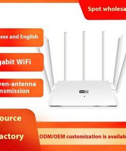Alternative view of Dual-frequency 5G Gigabit Router Home High-speed Wifi Through-wall Coverage Broadband