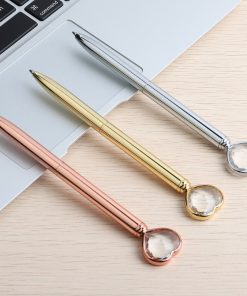 Creative Crystal Love ball diamond metal pen