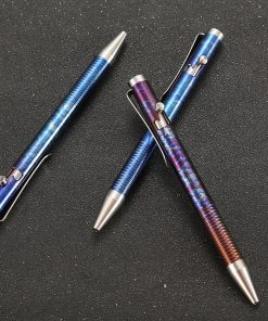 Titanium Alloy Magic Color Gun Bolt Handle Ball Pen