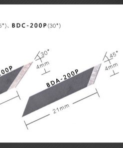 Alternative view of Replace the blades with BDC and BDA