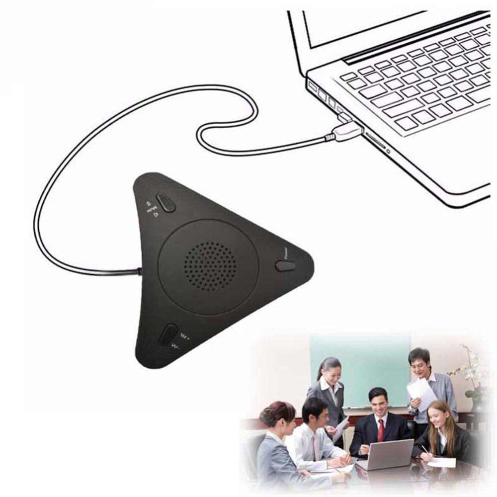 Video Conference Omnidirectional Microphoneconference Microphone Echo Canceller USB Free Drive - Image 6