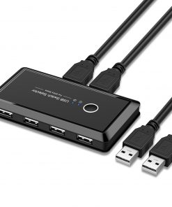 Usb multi-interface two-in four-out splitter