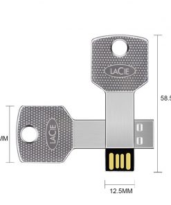 Alternative view of Ultra-thin Waterproof Conjoined Metal Key USB Drive