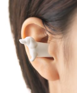 Mimi pet cute dachshund silicone sound insulation earplug