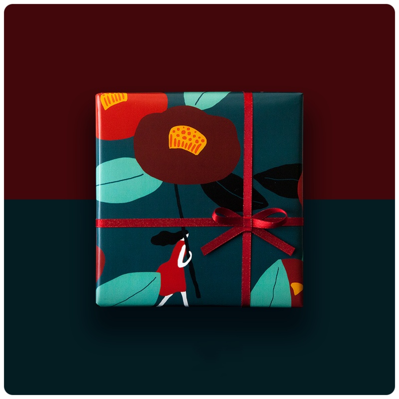 Christmas gift waterproof gift wrapping paper - Image 3