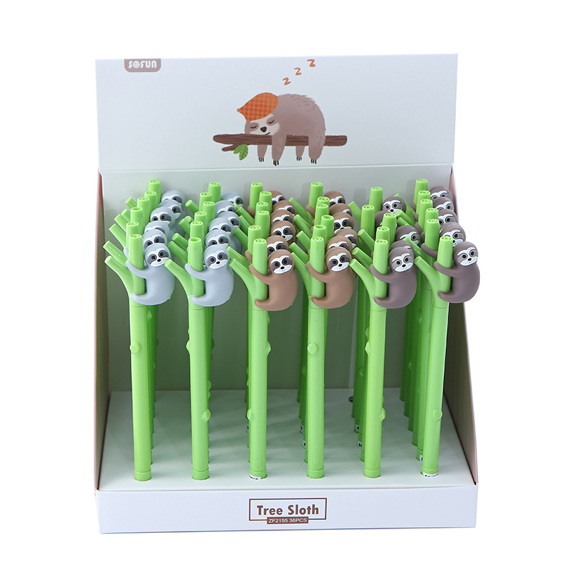 Zhongfan Creative Small Black Cute Cartoon Signature Pen - Image 3