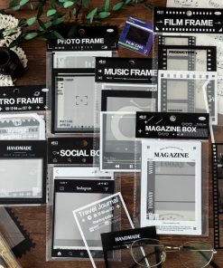 Frame Series Retro Film Journal Decorative Source Material