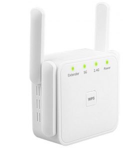 Alternative view of Wifi Signal Amplifier Repeater 1200M Wireless Signal Enhancement Extension 5G Wifi Repeater