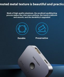 Alloy Cable Seperater HD Computer Audio And Video Two-way Conversion