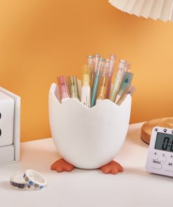 Pen Holder Cracked Chicken Storage Box Multifunctional