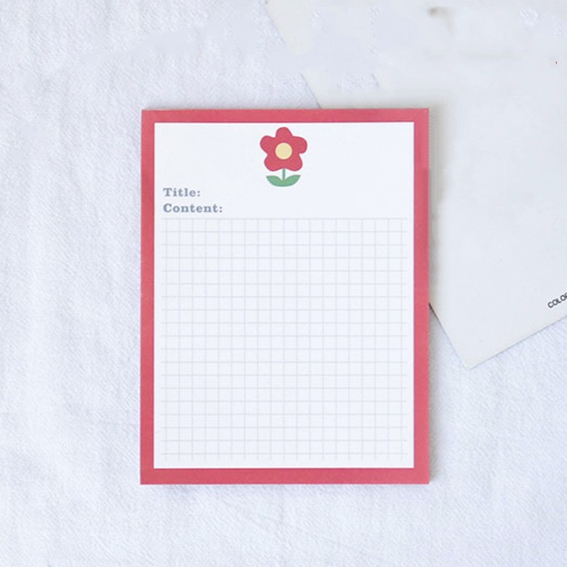 Patting Paper Cute Avocado Bear Sticky Note Book Tear - Image 4