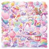 Cute Candy Small Items Decorative Waterproof Stickers