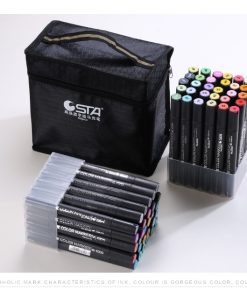 Double-headed Alcohol Oily Color Animation Paint Pen For Professional Art Students