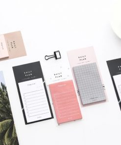 Schedule planning notes