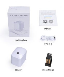 Alternative view of Handheld Mini Printer Portable Inkjet DIY Label
