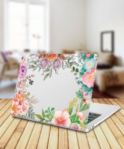 Plastic Laptop Protective Shell Partial Flower Series