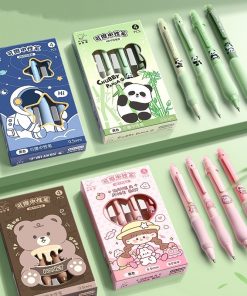 Good-looking Erasable Cartoon Press Gel Pen