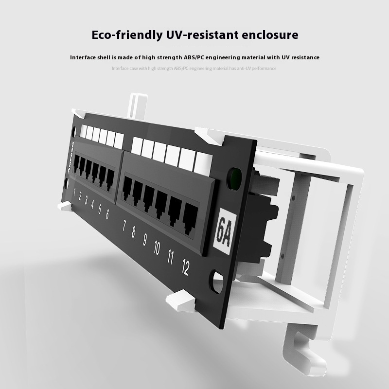 Unshielded Cabinet Type 12-port Network Distribution Frame - Image 4