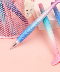Creative Cute Cartoon Stylish Pen Mermaid Pen 038mm