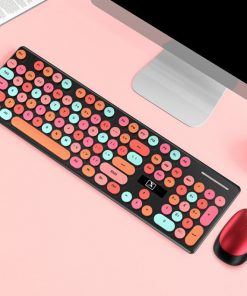 Wireless Punk Manipulator Keyboard And Mouse Set