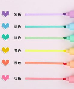 Alternative view of Macaron Color Cute Large-capacity Marker Painting Pen