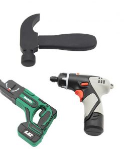 Cartoon Safety Helmet Electric Drill Fire Extinguis