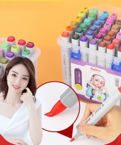 Oily Soft-tip Marker Student Hand-painted Design Set