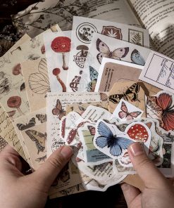 Hand Account Material Set Spree Retro Room Notes