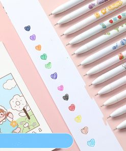 Alternative view of New Twelve-color Hand Account Pen Color Set QTY12