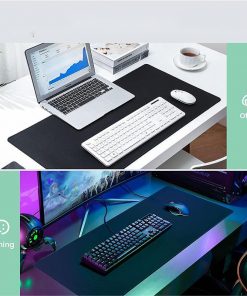 Alternative view of Black And White Desk Mat Gaming Mouse Pad Large Mousepad Gam