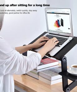 Folding Desk Retractable Adjustable Study Desk In Bed Aluminum Alloy Notebook Computer Bracket Lazy Desk