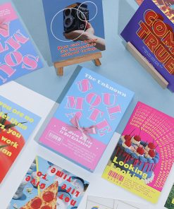 Postcard Creative Simple Gift Message Blessing Card 2 Models