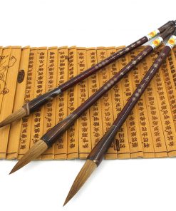 Wolf Hao Large And Small Block Steel Rod Brush Longfeng Painting And Calligraphy Set