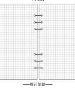 Notebook replacement core