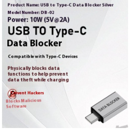 Notebook Phone Data Shielding USB Male To Type-C Female Adapter - Image 3