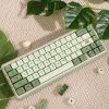 124 Key Matcha Themed PBT Sublimation Keycap