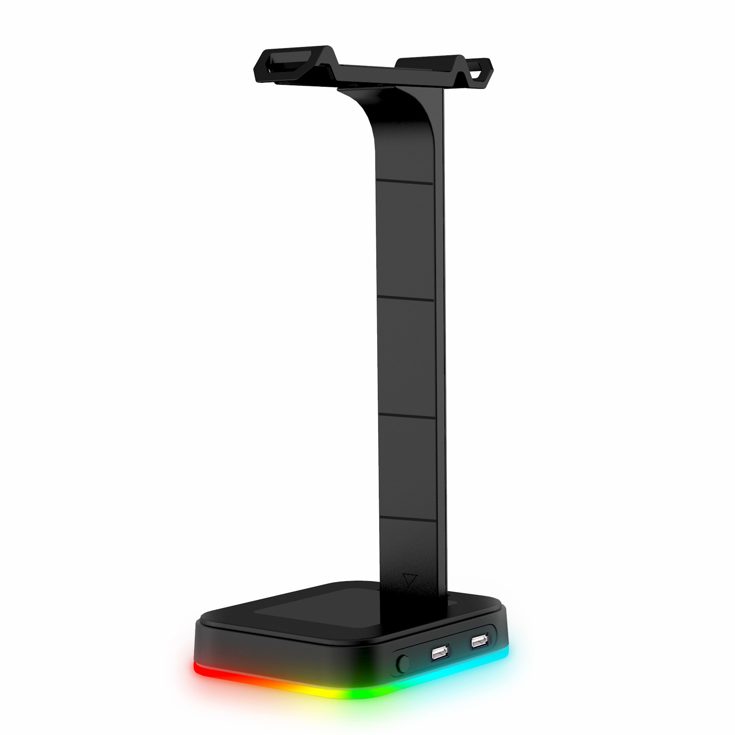 RGB Bracket Dual USBHUB Color Changing Headset Bracket Headset Display Rack - Image 9