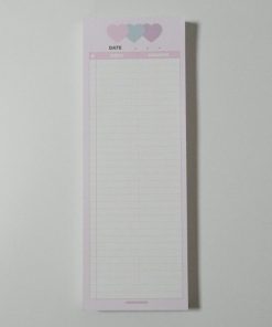 Alternative view of Notepad Cute Vertical Double-sided Printing Learning Paper English Words Note Paper